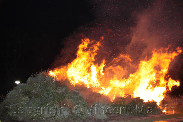 Kerstboomverbranding